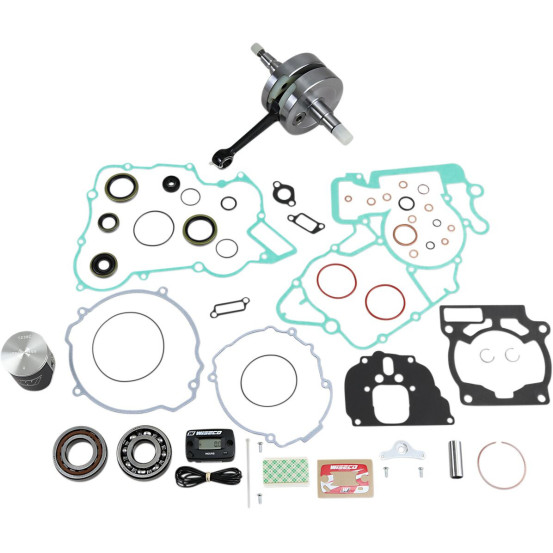 Kit complet piston + vilebrequin + joints moteur WISECO - Côte piston 53,95mm - KTM 125 SX 2007-2015