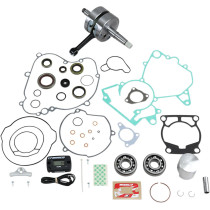 Kit complet piston + vilebrequin + joints moteur WISECO - Côte piston 44,95mm - KTM 65 SX 2009-2019