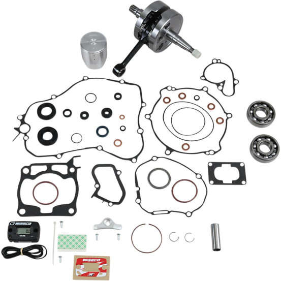 Kit complet piston + vilebrequin + joints moteur WISECO - Côte piston 53,95mm - YAMAHA YZ 125 2005-2017