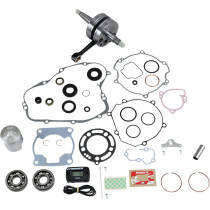 Kit complet piston + vilebrequin + joints moteur WISECO - Côte piston 48,45mm - KAWASAKI KX 85 2006-2013