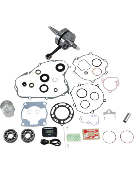Kit complet piston + vilebrequin + joints moteur WISECO - Côte piston 48,45mm - KAWASAKI KX 85 2006-2013
