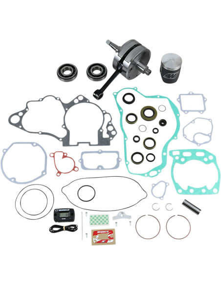 Kit complet piston + vilebrequin + joints moteur WISECO - Côte piston 66,34mm - SUZUKI RM 250 2005-2010