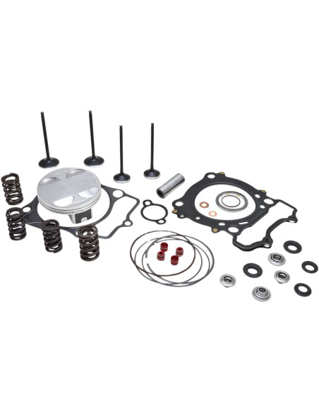 Kit de réfection haut-moteur KIBBLEWHITE - Piston 96mm + soupapes et ressorts + coupelles + joints - HONDA CRF 450 X 2005-2018
