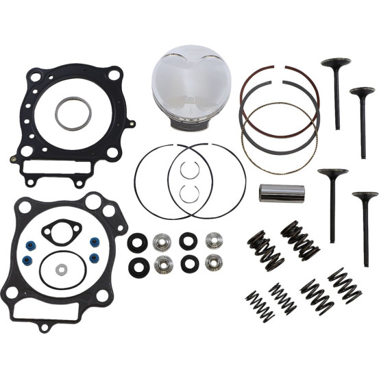 Kit de réfection haut-moteur KIBBLEWHITE - Piston 94mm + soupapes et ressorts + coupelles + joints - HONDA TRX 450 R 2004-2005