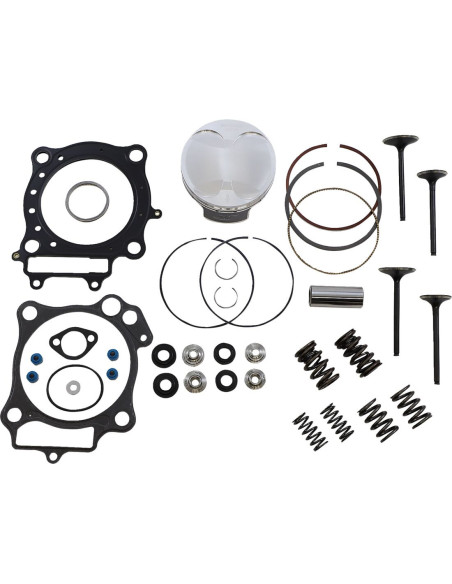 Kit de réfection haut-moteur KIBBLEWHITE - Piston 94mm + soupapes et ressorts + coupelles + joints - HONDA TRX 450 R 2004-2005