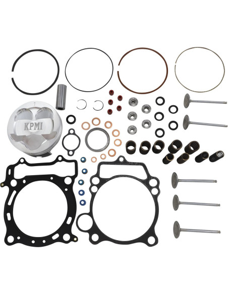 Kit de réfection haut-moteur KIBBLEWHITE - Piston 95mm + soupapes et ressorts + coupelles + joints - YAMAHA YZ 450 F 2003-2005
