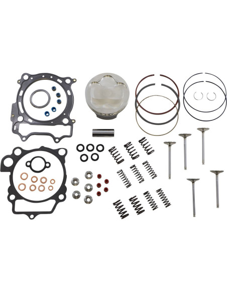 Kit de réfection haut-moteur KIBBLEWHITE - Piston 95mm + soupapes et ressorts + coupelles + joints - YAMAHA YZ 450 F 2006-2009