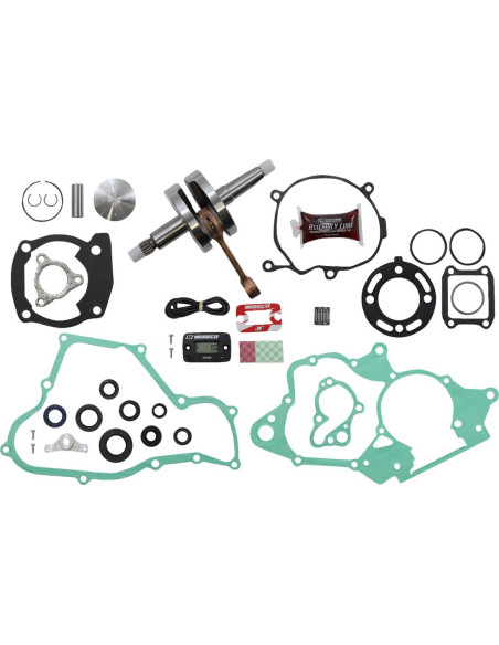 Kit complet piston + vilebrequin + joints moteur WISECO - Côte piston 46,95mm - HONDA CR 80 R 1992-2002