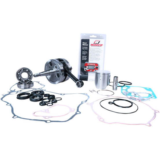 Kit complet piston + vilebrequin + joints moteur WISECO - Côte piston 53,95mm - HONDA CR 125 R 1992-1997