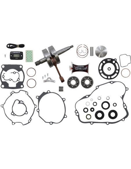 Kit complet piston + vilebrequin + joints moteur WISECO - Côte piston 47,95mm - KAWASAKI KX 80 1998-2000