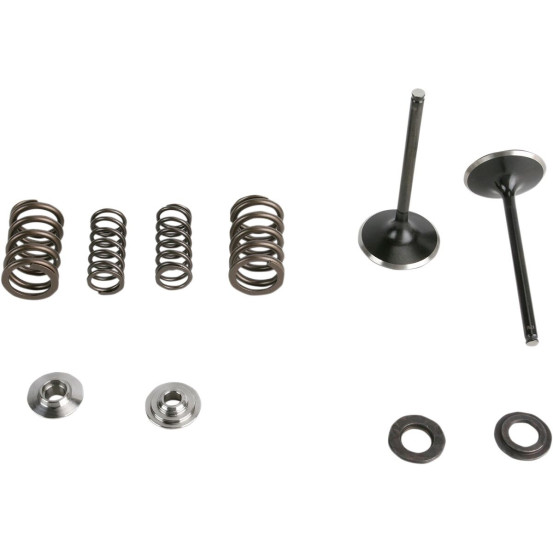 Kit de soupapes d'admission Black Diamond™ + ressorts + coupelles KIBBLEWHITE - HONDA CRF 450 R 2002-2008