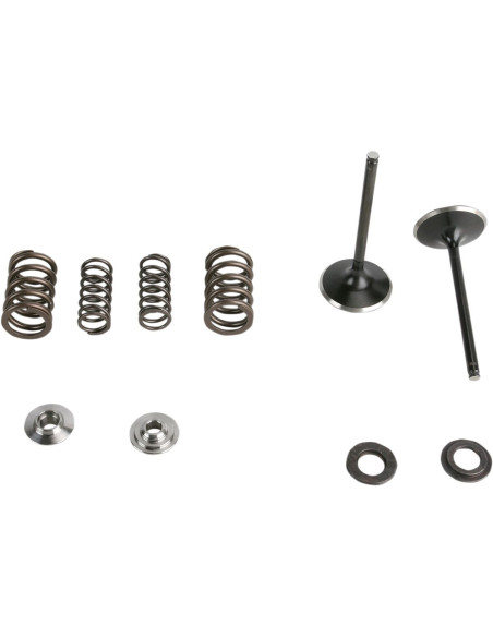 Kit de soupapes d'admission Black Diamond™ + ressorts + coupelles KIBBLEWHITE - HONDA CRF 450 R 2002-2008