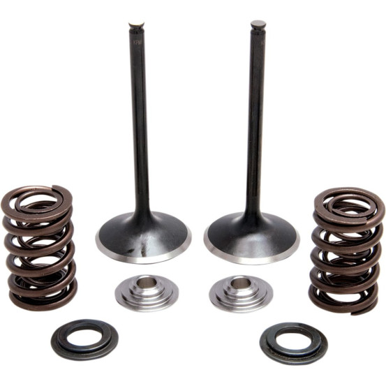 Kit de soupapes d'admission Black Diamond™ + ressorts + coupelles KIBBLEWHITE - HONDA CRF 450 X 2005-2018
