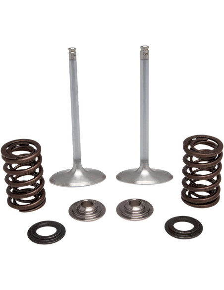 Kit de soupapes d'admission White Diamond™ + ressorts + coupelles KIBBLEWHITE - KAWASAKI KX 250 F 2017-2019