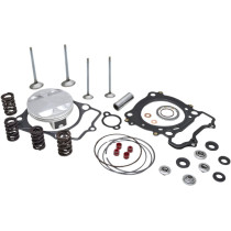 Kit de réfection haut-moteur KIBBLEWHITE - Piston + soupapes et ressorts + coupelles + joints - SUZUKI DR-Z 400 E 2000-2005