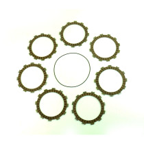 Kit disques embrayage garnis + Joint de couvercle embrayage ATHENA - HONDA 125 CR 1986-1999 125 CRE 2002-2007 2