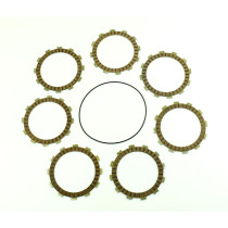 Kit disques embrayage garnis + Joint de couvercle embrayage ATHENA - HUSQVARNA 250 TC/TE 2004-2009 2