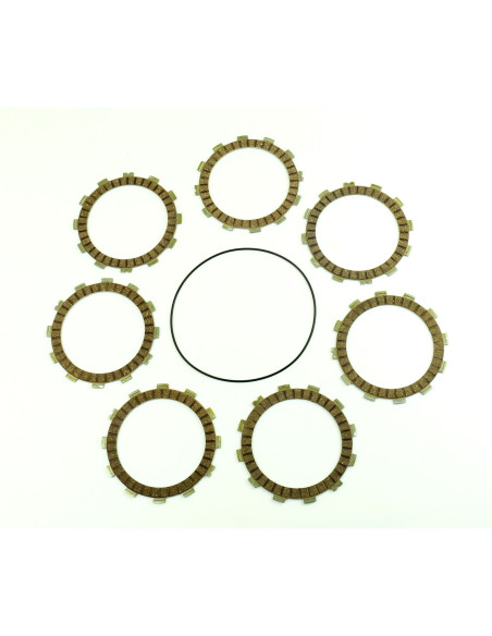 Kit disques embrayage garnis + Joint de couvercle embrayage ATHENA - HUSQVARNA 250 TC/TE 2004-2009
