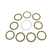 Kit disques embrayage garnis + Joint de couvercle embrayage ATHENA - KTM 450/530 EXC 2009-2010 2