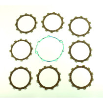 Kit disques embrayage garnis + Joint de couvercle embrayage ATHENA - YAMAHA 400 WR-F 1998-1999 2