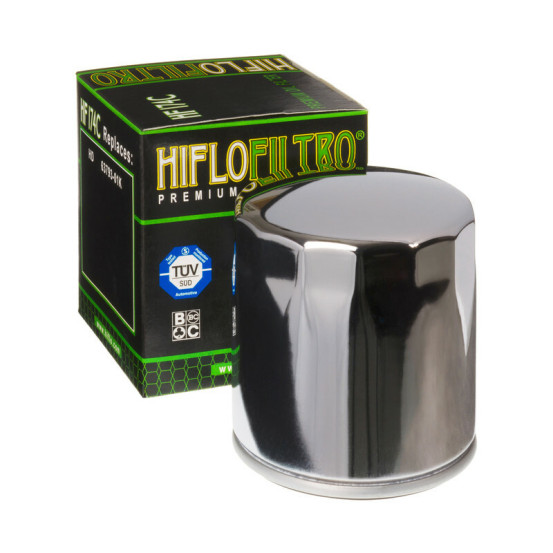 Filtre à Huile Chromé HIFLOFILTRO HF174C
