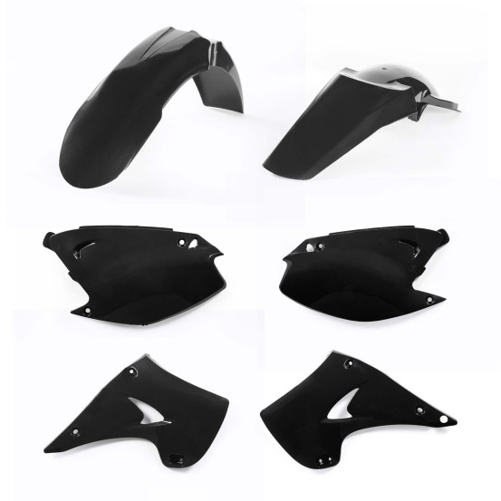 Kit plastiques - Noir - ACERBIS Kawasaki 125/250 KX 2003-2008