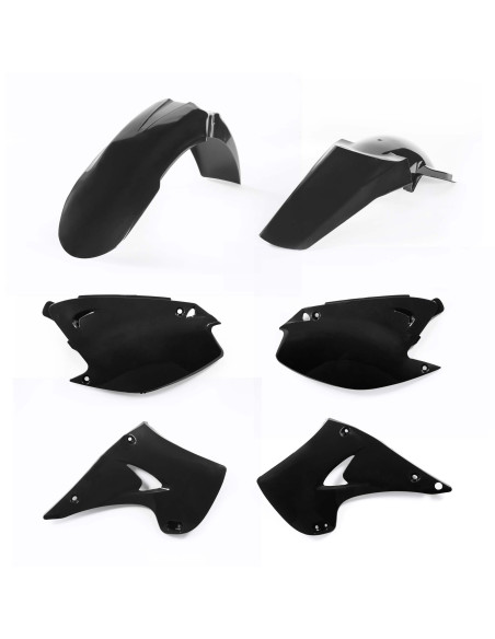Kit plastiques - Noir - ACERBIS Kawasaki 125/250 KX 2003-2008