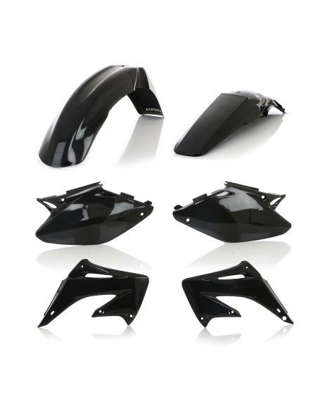 Kit plastiques - Noir - ACERBIS Honda 125/250 CR 2002-2003