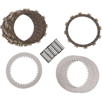Kit disques d'embrayage garnis + disques lisses + ressorts EBC - KAWASAKI - SUZUKI