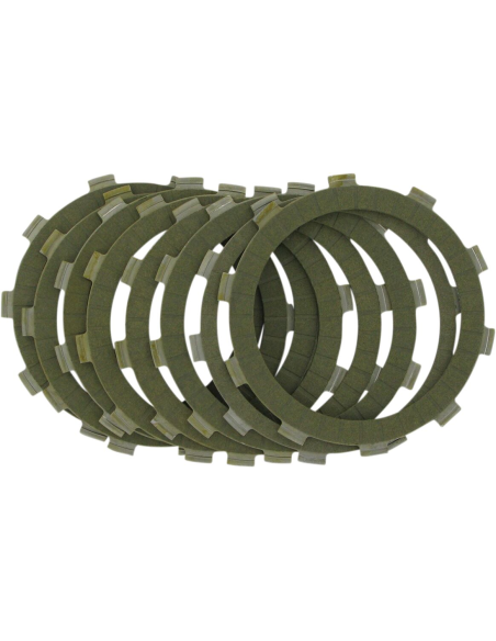 Kit disques d'embrayage garnis + ressorts EBC - SRC Aramid Fiber - HONDA
