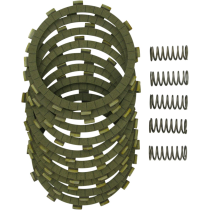 Kit disques d'embrayage garnis + ressorts EBC - SRC Aramid Fiber - HONDA