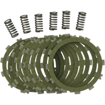 Kit disques d'embrayage garnis + ressorts EBC - SRC Aramid Fiber - KAWASAKI