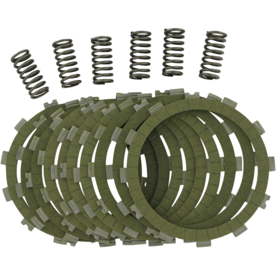 Kit disques d'embrayage garnis + ressorts EBC - SRC Aramid Fiber - KAWASAKI