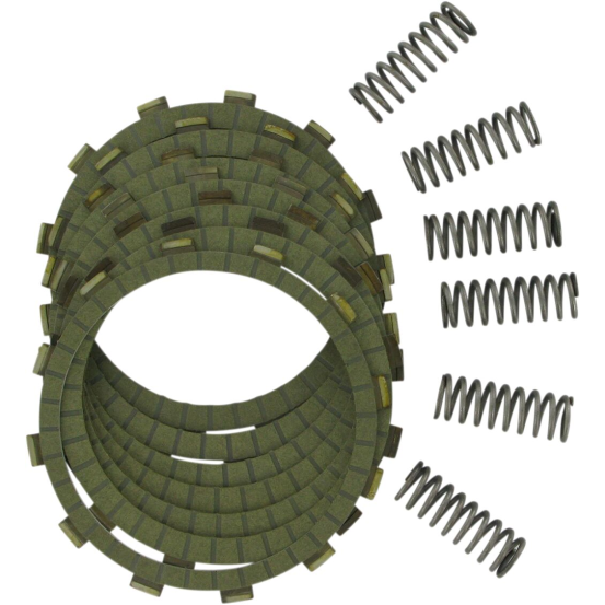 Kit disques d'embrayage garnis + ressorts EBC - SRC Aramid Fiber - SUZUKI