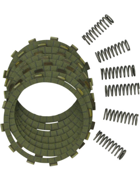 Kit disques d'embrayage garnis + ressorts EBC - SRC Aramid Fiber - SUZUKI
