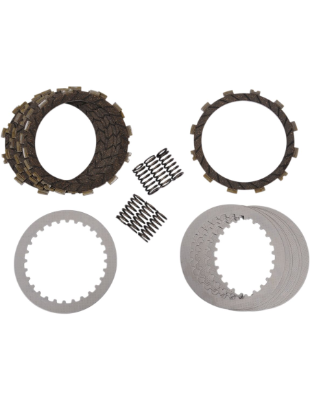 Kit disques d'embrayage garnis + disques lisses + ressorts EBC - SUZUKI