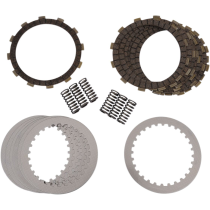 Kit disques d'embrayage garnis + disques lisses + ressorts EBC - HONDA