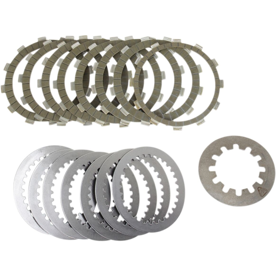 Kit disques d'embrayage garnis + disques lisses + ressorts EBC - SRK Aramid Fiber - YAMAHA