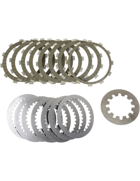 Kit disques d'embrayage garnis + disques lisses + ressorts EBC - SRK Aramid Fiber - YAMAHA