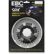 Kit disques d'embrayage garnis + disques lisses + ressorts EBC - SRK Aramid Fiber - SUZUKI