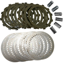 Kit disques d'embrayage garnis + disques lisses + ressorts EBC - KAWASAKI