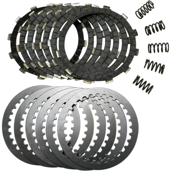 Kit disques d'embrayage garnis + disques lisses + ressorts EBC - KAWASAKI