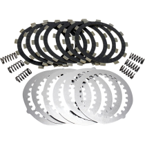 Kit disques d'embrayage garnis + disques lisses + ressorts EBC - DRCF Carbon Fiber - YAMAHA