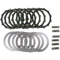 Kit disques d'embrayage garnis + disques lisses + ressorts EBC - DRCF Carbon Fiber - YAMAHA