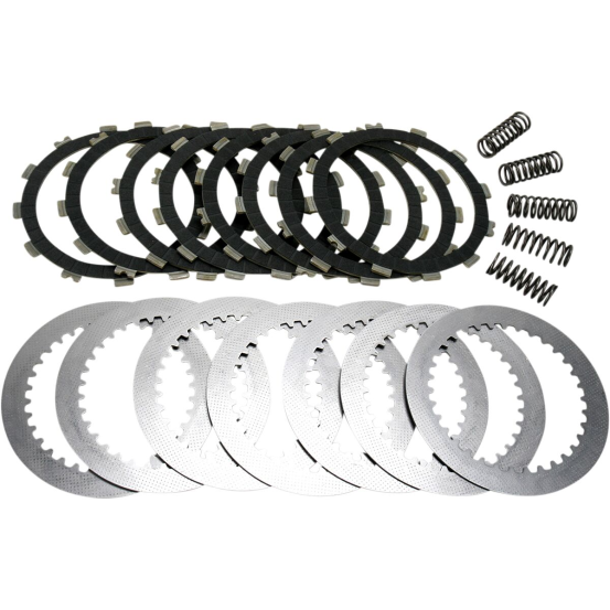 Kit disques d'embrayage garnis + disques lisses + ressorts EBC - DRCF Carbon Fiber - KAWASAKI - SUZUKI