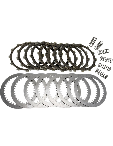 Kit disques d'embrayage garnis + disques lisses + ressorts EBC - ARCTIC CAT - SUZUKI