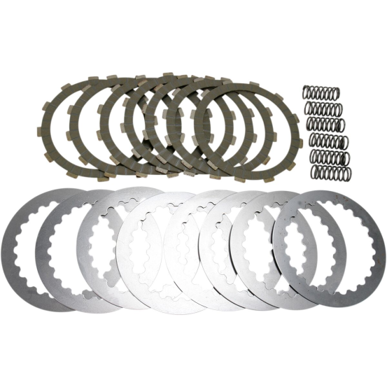 Kit disques d'embrayage garnis + disques lisses + ressorts EBC - KTM
