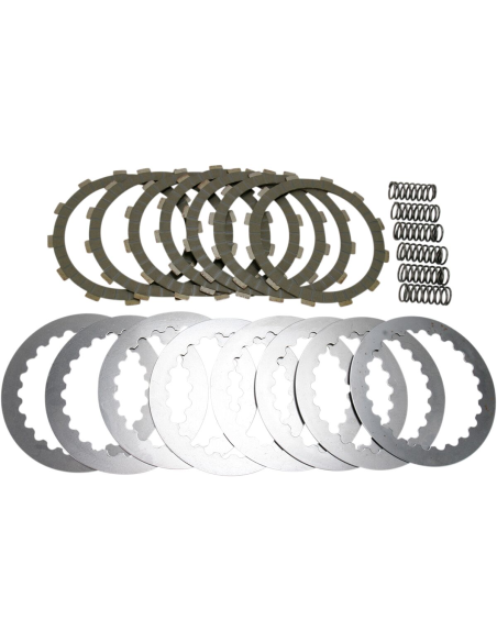 Kit disques d'embrayage garnis + disques lisses + ressorts EBC - KTM