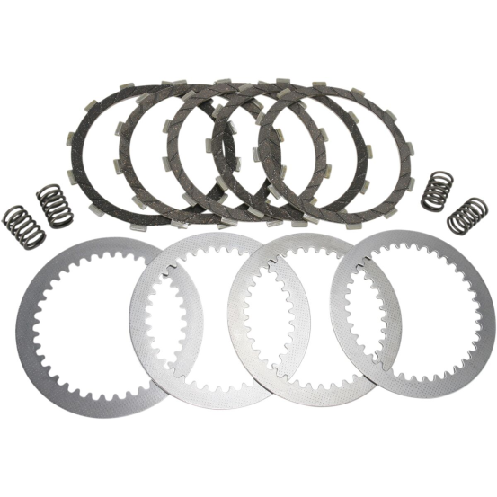 Kit disques d'embrayage garnis + disques lisses + ressorts EBC - KAWASAKI