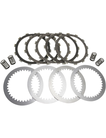 Kit disques d'embrayage garnis + disques lisses + ressorts EBC - KAWASAKI